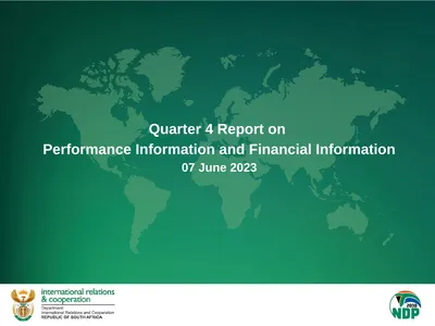 Quarter 4 Report on Performance Information and