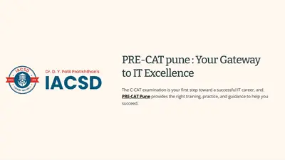 PRE-CAT Pune: Your Gateway to IT Excellence