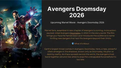Top 5 upcoming movies in 2026