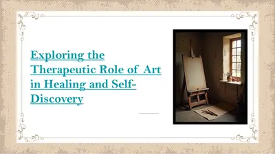 Exploring the Therapeutic Role of Art in Healing and Self-Discovery