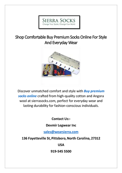 Shop Comfortable Buy Premium Socks Online For Style And Everyday Wear