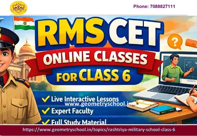 RMS CET Online Classes for Class 6