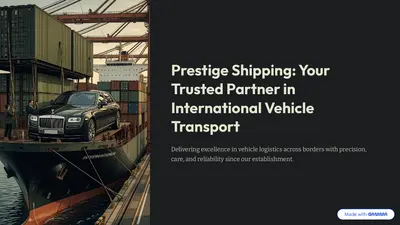 Best Logistics Service Provider in Singapore | Prestige Shipping