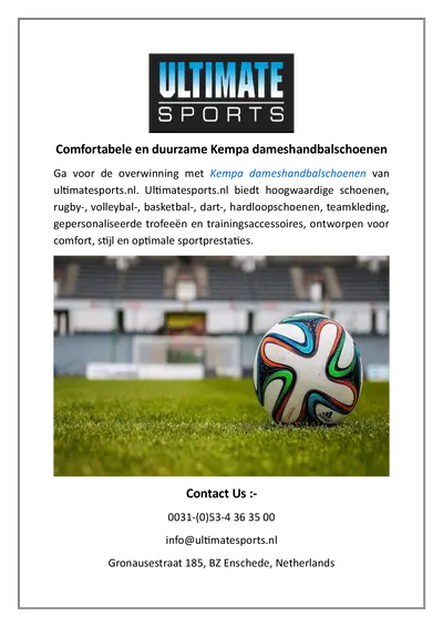Comfortabele en duurzame Kempa dameshandbalschoenen
