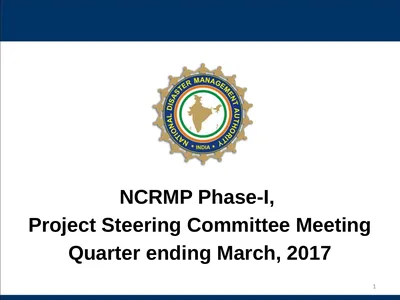 NCRMP Phase-I, Project Steering Committee Meeting