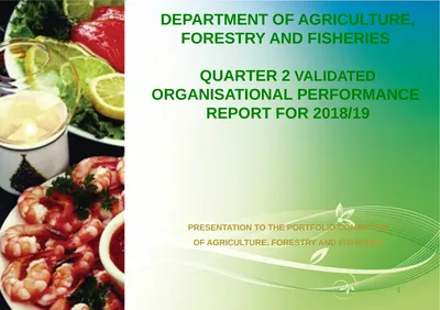 PRESENTATION TO THE PORTFOLIO COMMITTEE OF