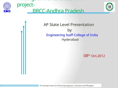 Findings and Inferences from project- BRCC-Andhra