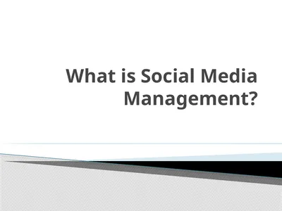 What is Social Media Management? Social media