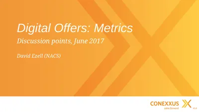 Digital Offers: Metrics Discussion points, June