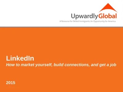 LinkedIn How to market yourself, build