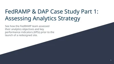 FedRAMP & DAP Case Study Part 1: Assessing