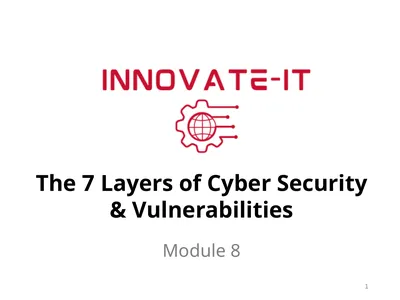 1 The 7 Layers of Cyber Security & Vulnerabilities