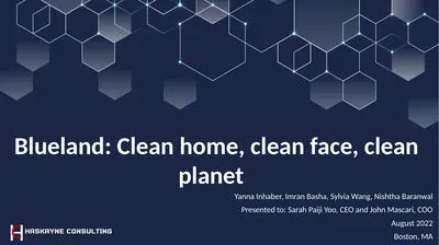 Blueland: Clean home, clean face, clean planet
