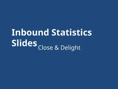 Inbound Statistics Slides Close & Delight 1 Email
