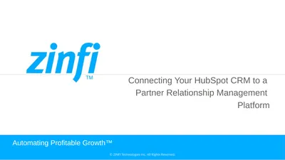Connecting Your HubSpot CRM to a Partner