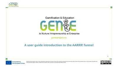 A user guide introduction to the AARRR! funnel