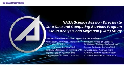 NASA Science Mission Directorate Core Data and