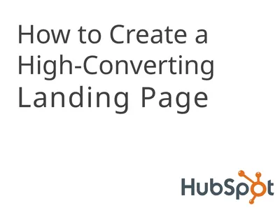 How to Create a High-Converting Landing Page TABLE