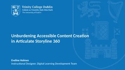 Unburdening Accessible Content Creation in