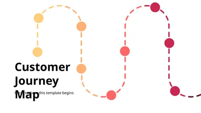 Customer Journey Map Here is where this template