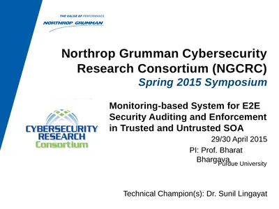 Monitoring-based System for E2E Security Auditing
