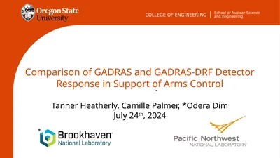 * Comparison of GADRAS and GADRAS-DRF Detector