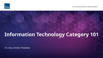 Information Technology Category 101 ITC SOLUTIONS