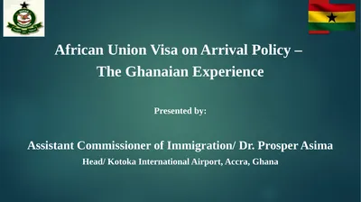 African Union Visa on Arrival Policy – The