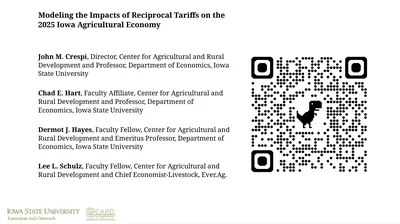Modeling the Impacts of Reciprocal Tariffs on the