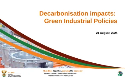 Decarbonisation impacts: Green Industrial Policies