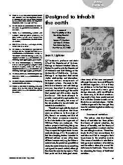Book ReviewsJOURNAL OF CREATION