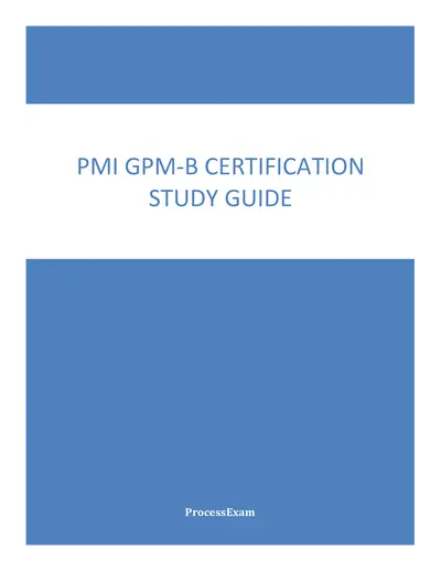 PMI GPM-b Certification Study Guide