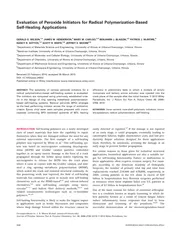 EvaluationofPeroxideInitiatorsforRadicalPolymerization-BasedSelf-Heali