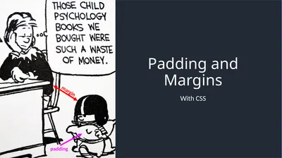 Padding and Margins With CSS padding margin
