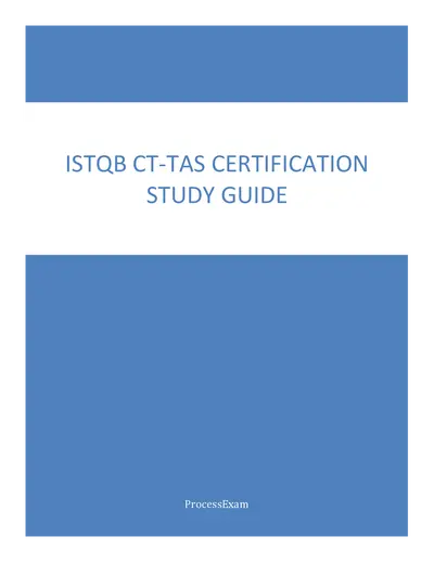 ISTQB CT-TAS Certification Study Guide