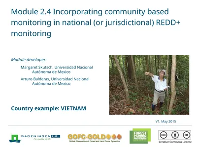 Module 2.4 Incorporating community based