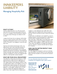 Managing Hospitality Risk