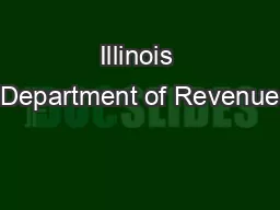 Illinois Department of Revenue