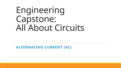 Engineering Capstone: All About Circuits