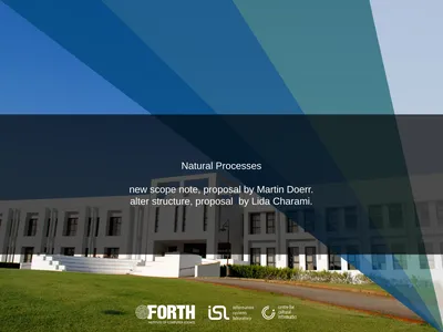 Natural Processes new scope note, proposal by