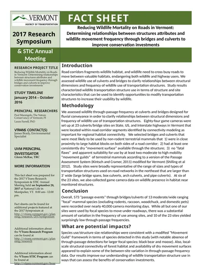 2017 Research Symposium