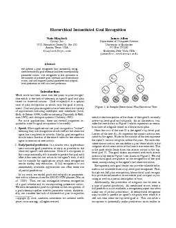 HierarchicalInstantiatedGoalRecognitionNateBlaylockCycorp,Inc.3721Exec