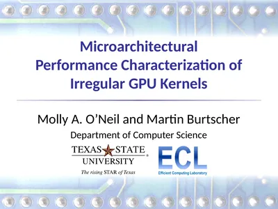 Microarchitectural Performance Characterization of