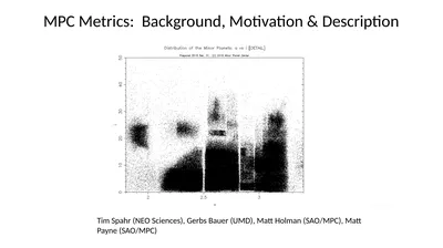 MPC Metrics: Background, Motivation & Description