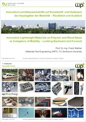 Innovative Lightweight Materials on Polymer and Wood Basis as Instigat
