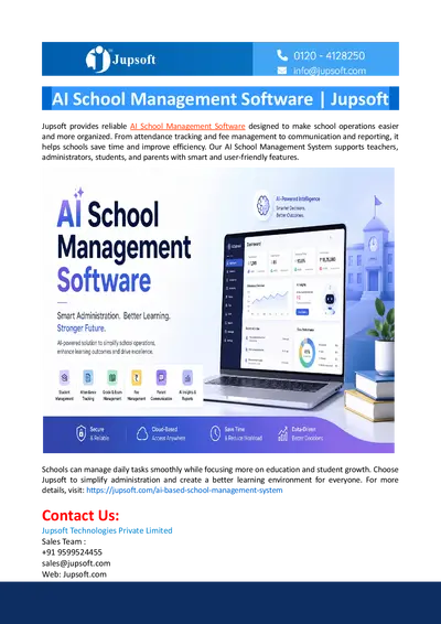 AI School Management Software