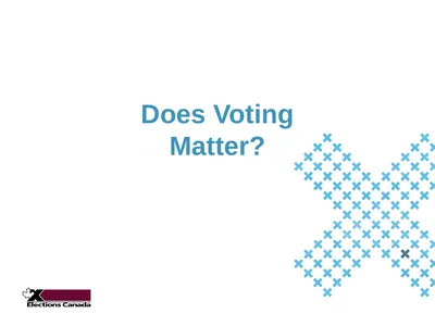Does Voting Matter? Does Voting Matter? 2 Does