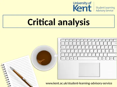 Critical analysis
