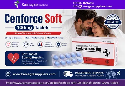 Cenforce Soft 100mg Tablets