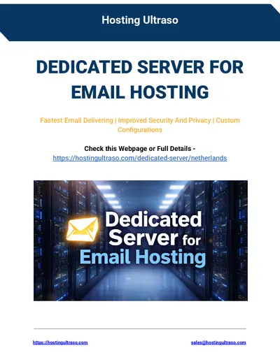 Dedicated Server for Email Hosting
